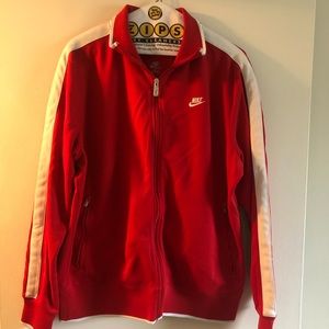 Nike Vintage Red Zip Up Jacket
